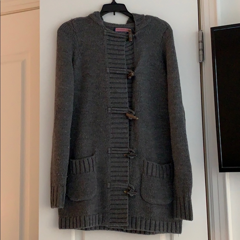 Vineyard Vines Toggle, Hooded Sweater Coat Sz S